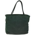 PRADA Hand Bag Nylon Green  66598