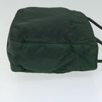 PRADA Hand Bag Nylon Green  66598