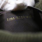 FENDI Mamma Baguette Shoulder Bag Corduroy Khaki66602