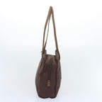 PRADA Tote Bag Nylon Brown  66623