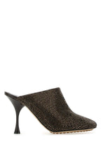 BOTTEGA VENETA Embellished Suede Sparkle Dot Sock Flat