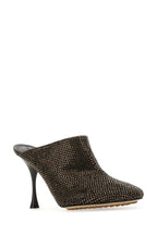 BOTTEGA VENETA Embellished Suede Sparkle Dot Sock Flat