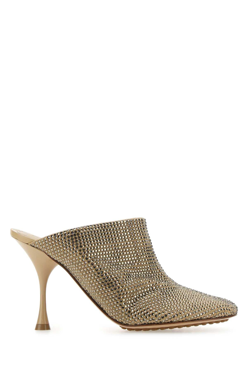 BOTTEGA VENETA Embellished Suede Sparkle Dot Flat Slippers for Women