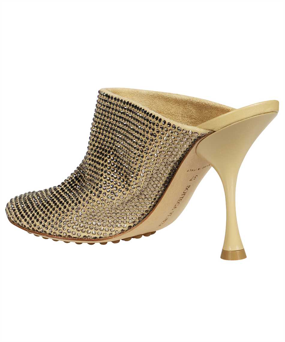 BOTTEGA VENETA Embellished Suede Sparkle Dot Flat Slippers for Women
