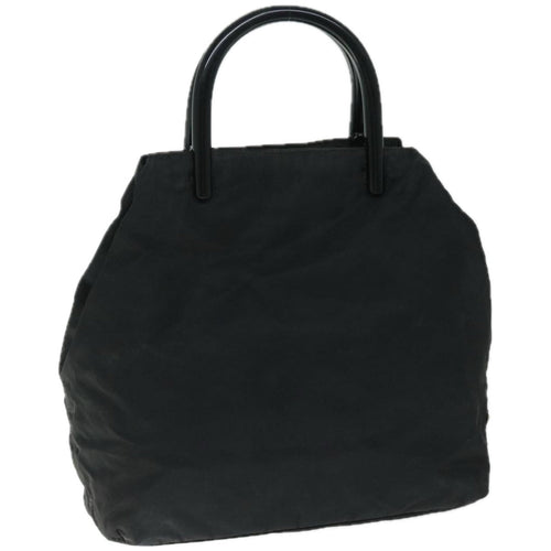 PRADA Hand Bag Nylon Black 66808