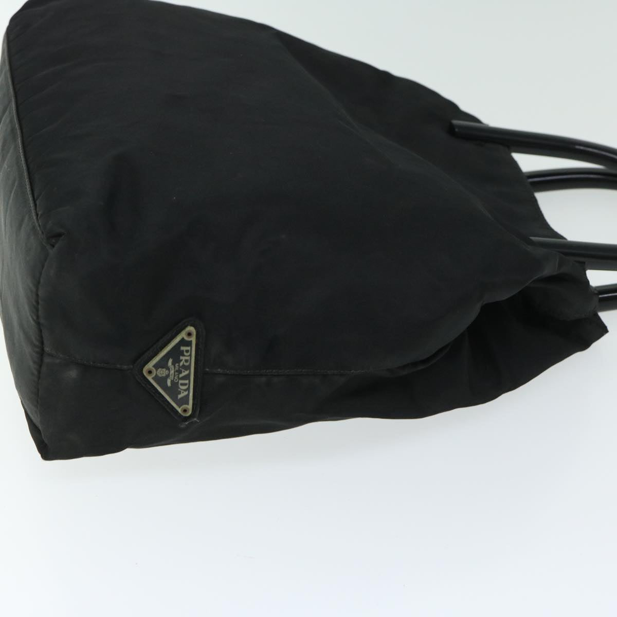 PRADA Hand Bag Nylon Black 66808