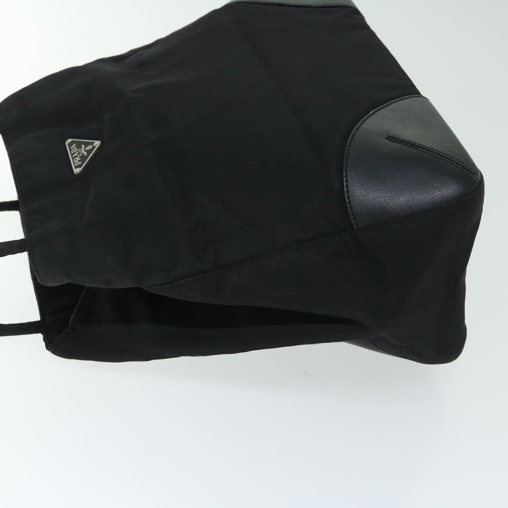 PRADA Tote Bag Nylon Black  66811
