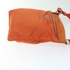 PRADA Shoulder Bag Nylon Orange  66826