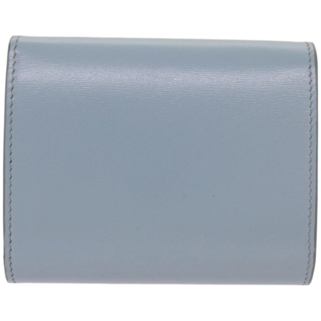 CELINE Wallet Leather Light Blue 10D783DPV  66844A