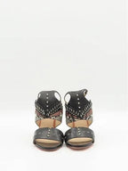 Fendi Smith Market used luxury goods black sandals women s shoes