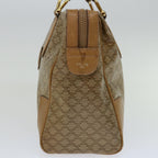 CELINE Macadam Canvas Hand Bag Beige  66921