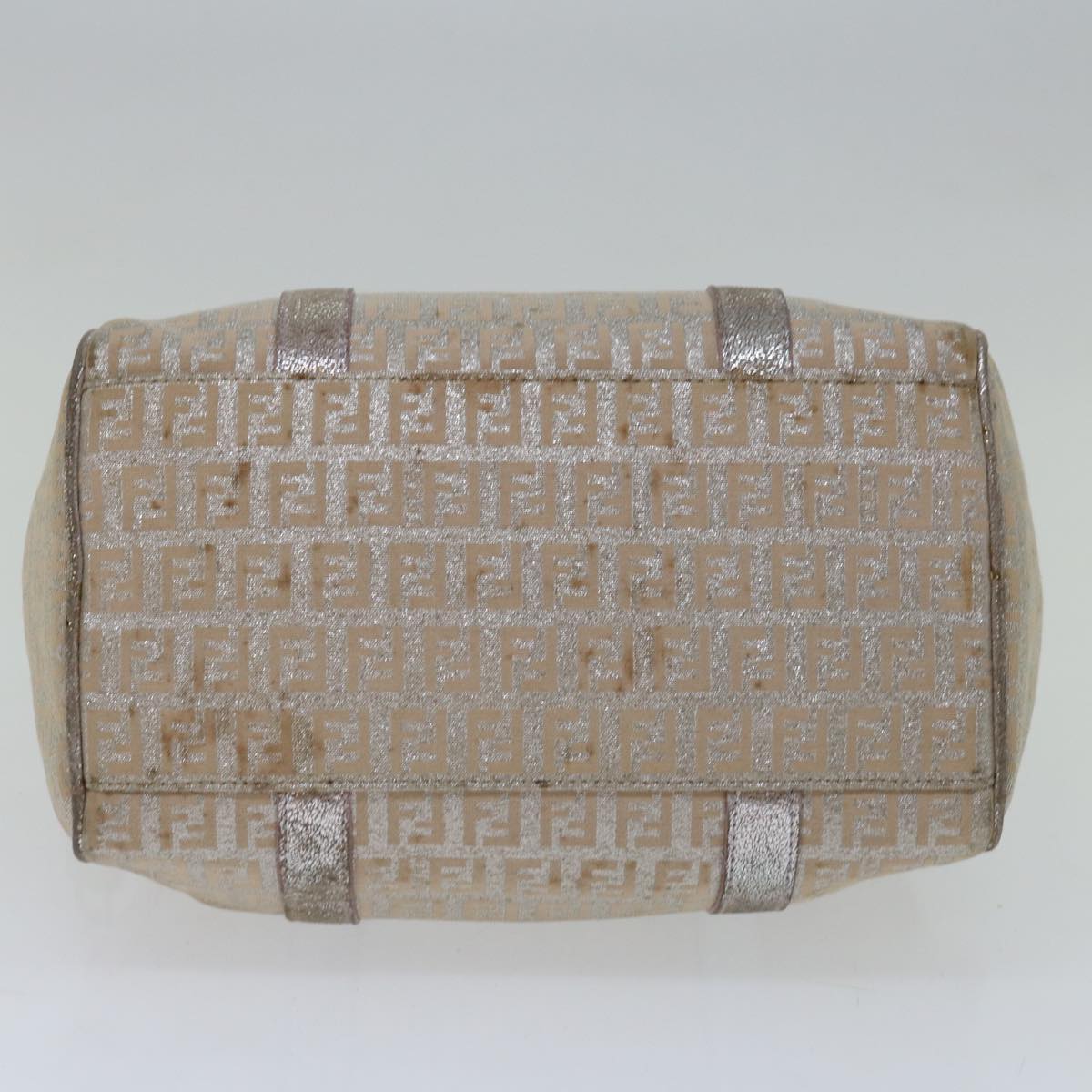 FENDI Zucchino Canvas Hand Bag Beige66924