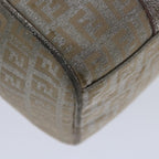 FENDI Zucchino Canvas Hand Bag Beige66924