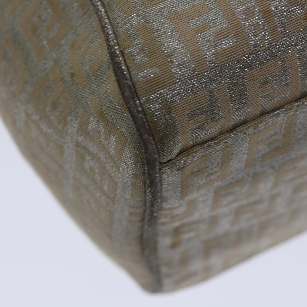 FENDI Zucchino Canvas Hand Bag Beige66924