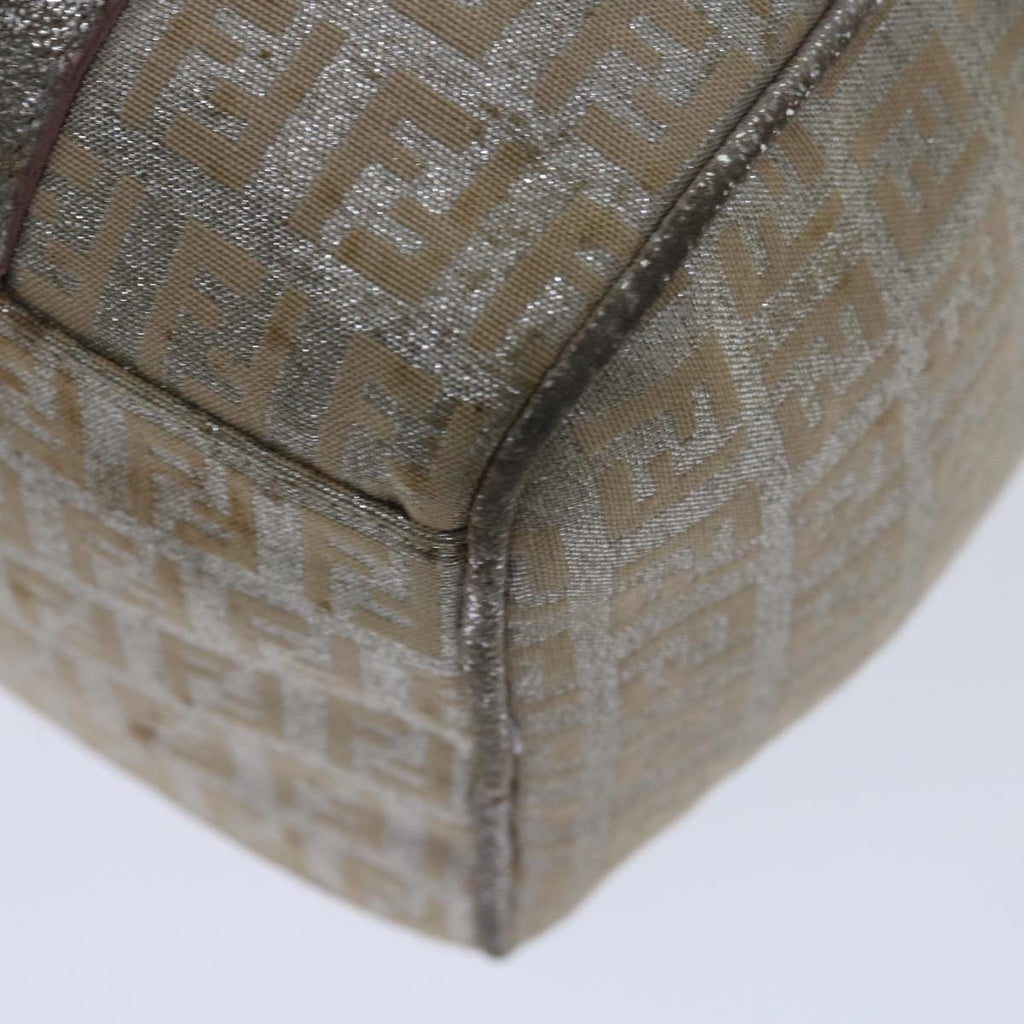 FENDI Zucchino Canvas Hand Bag Beige66924