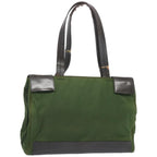 PRADA Tote Bag Nylon Khaki 66936