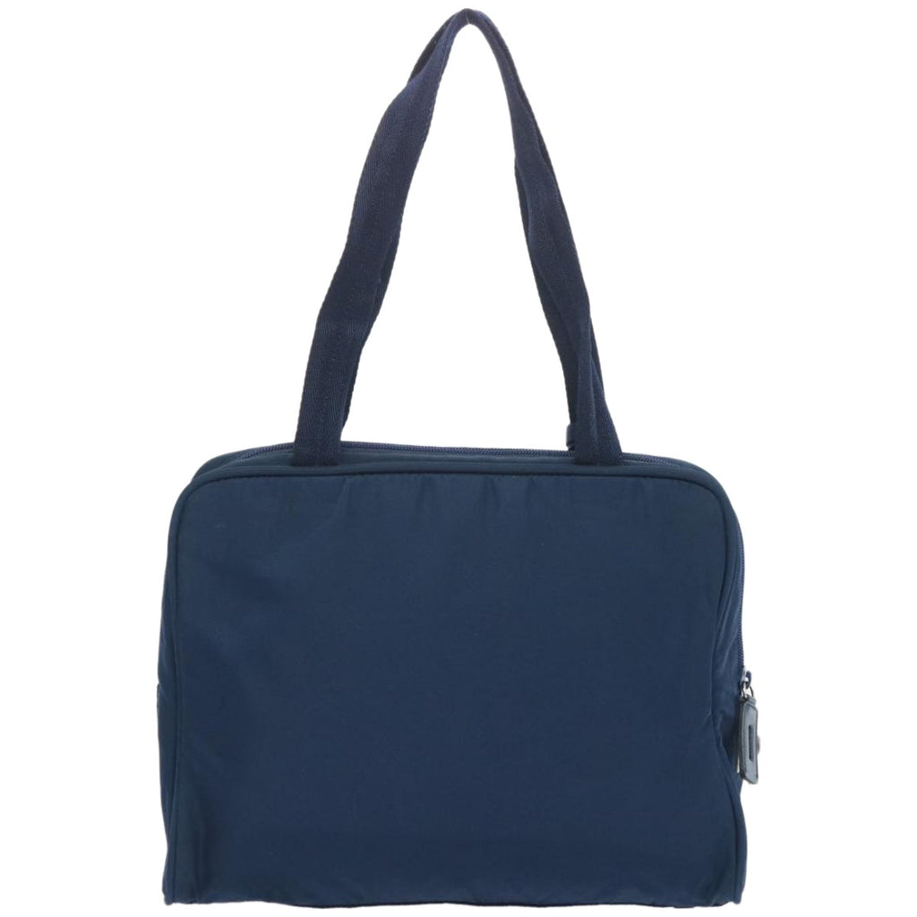 PRADA Hand Bag Nylon Navy  66938