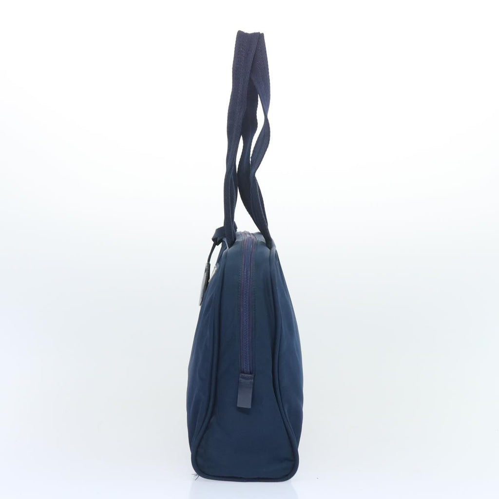 PRADA Hand Bag Nylon Navy  66938