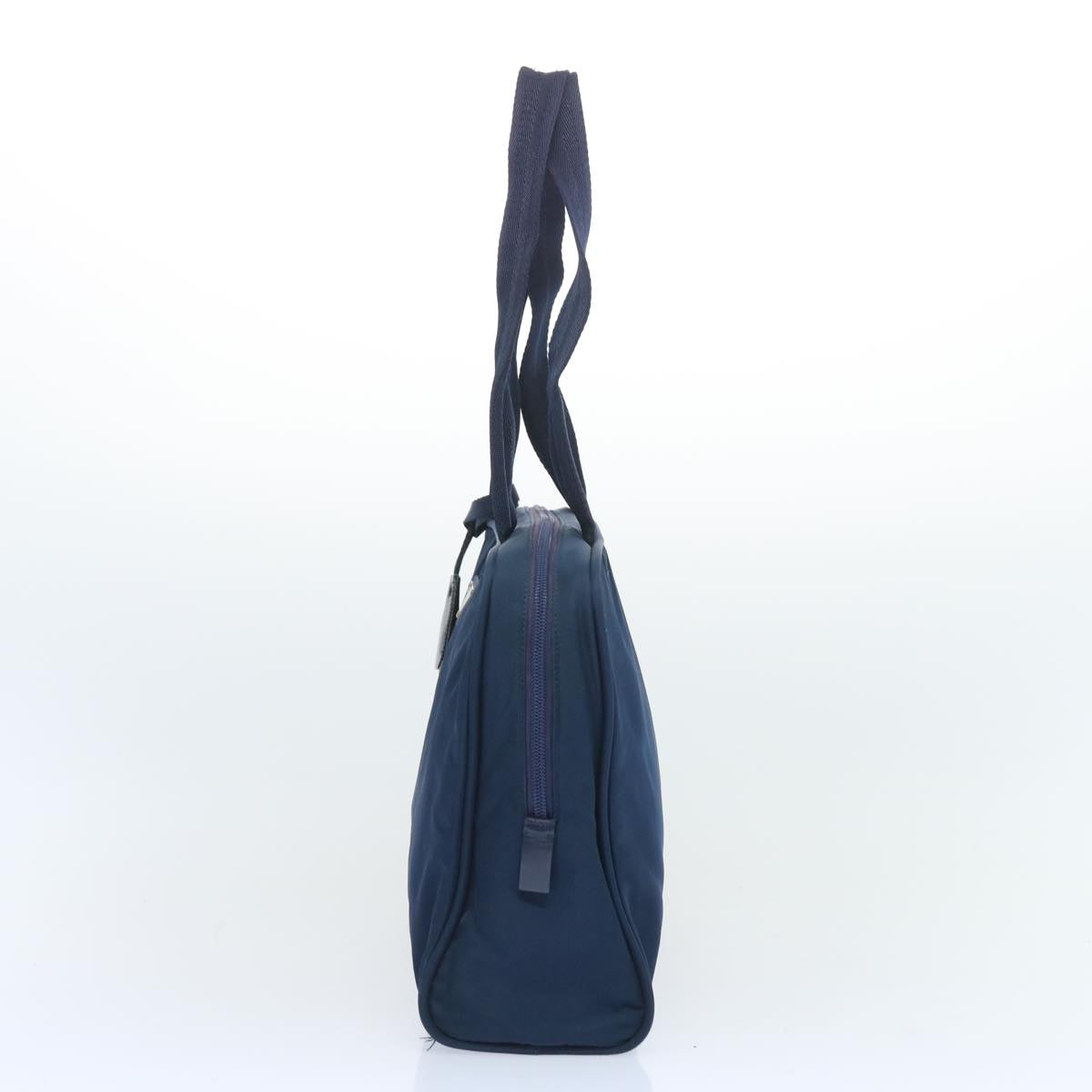 PRADA Hand Bag Nylon Navy  66938