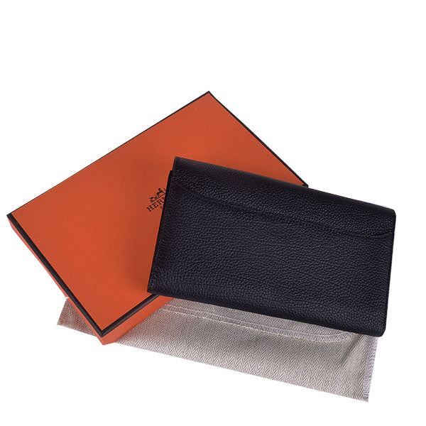 Hermes Wallet H6023 Wallet Black