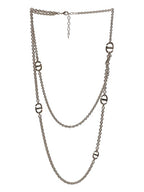 CD Navy Necklace Gold Dior