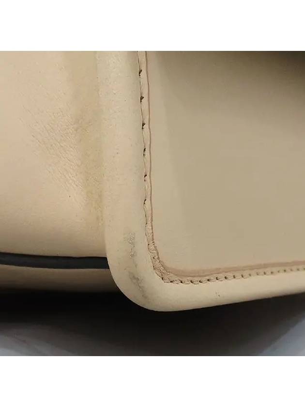 Fendi 8BT284 2IH Pink beige color leather silver logo KAN I tote bag shoulder strap