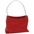 PRADA Hand Bag Nylon Red  67067