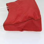 PRADA Hand Bag Nylon Red  67067