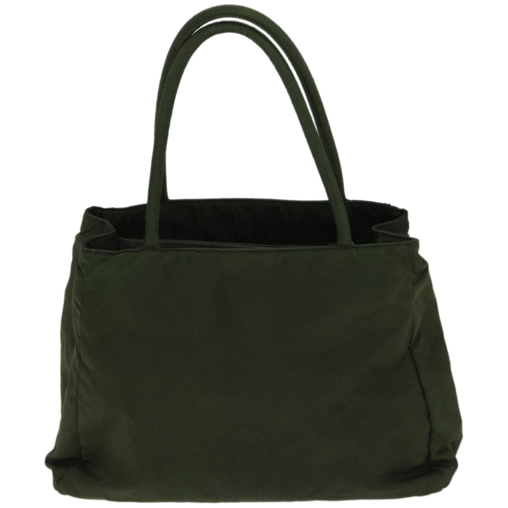 PRADA Hand Bag Nylon Green  67069