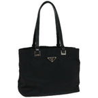 PRADA Hand Bag Nylon Black  67075