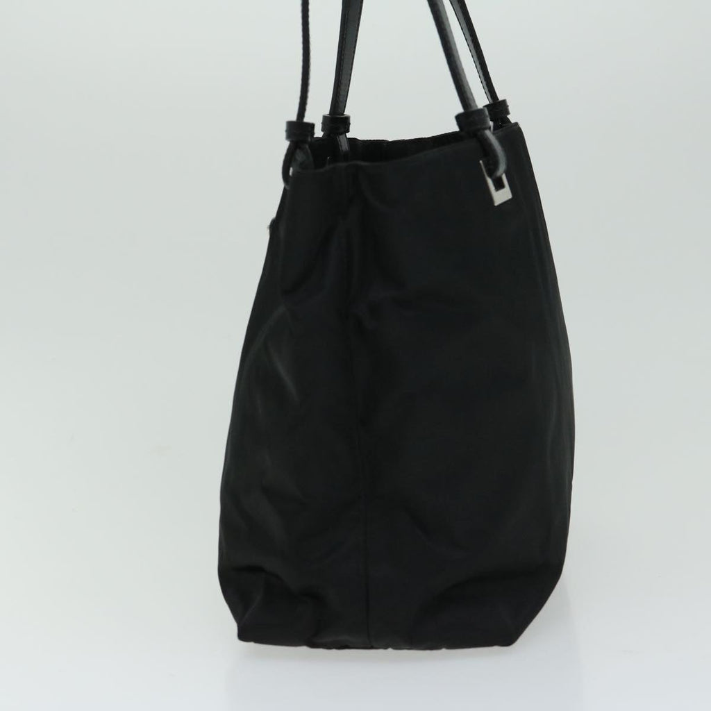 PRADA Hand Bag Nylon Black  67075