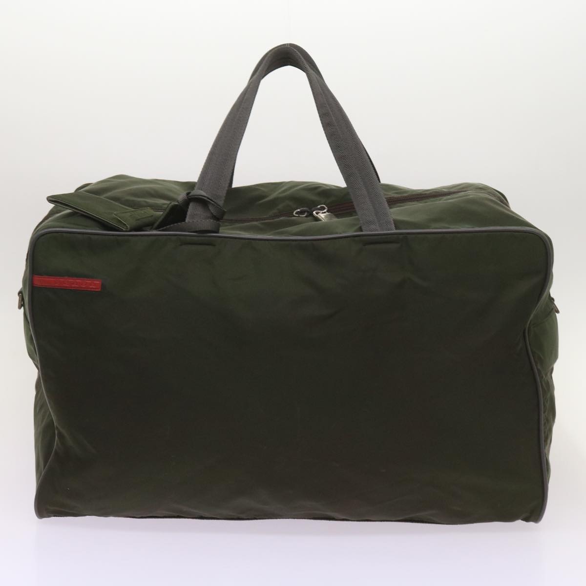 PRADA Shoulder Bag Nylon 2Set Black Khaki 67079