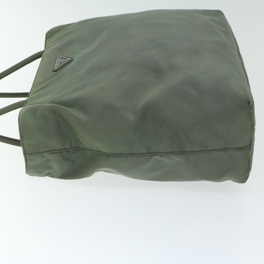 PRADA Hand Bag Nylon Khaki  67118