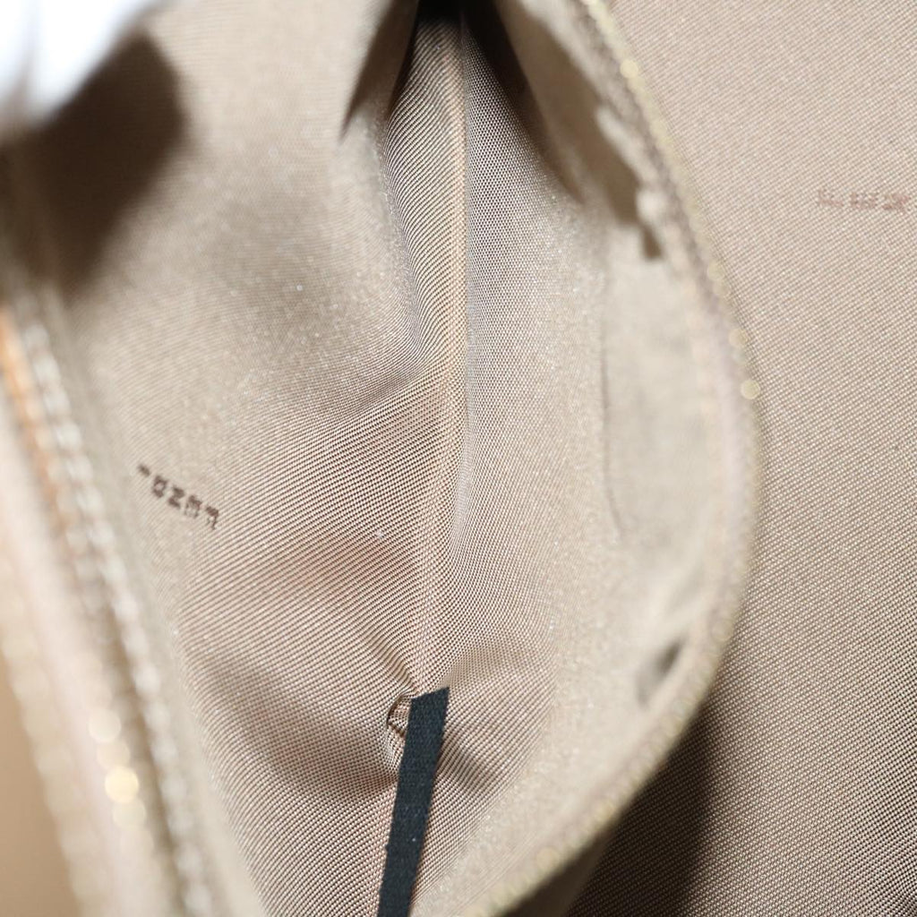 FENDI Zucchino Canvas Hand Bag Enamel Light Blue67120