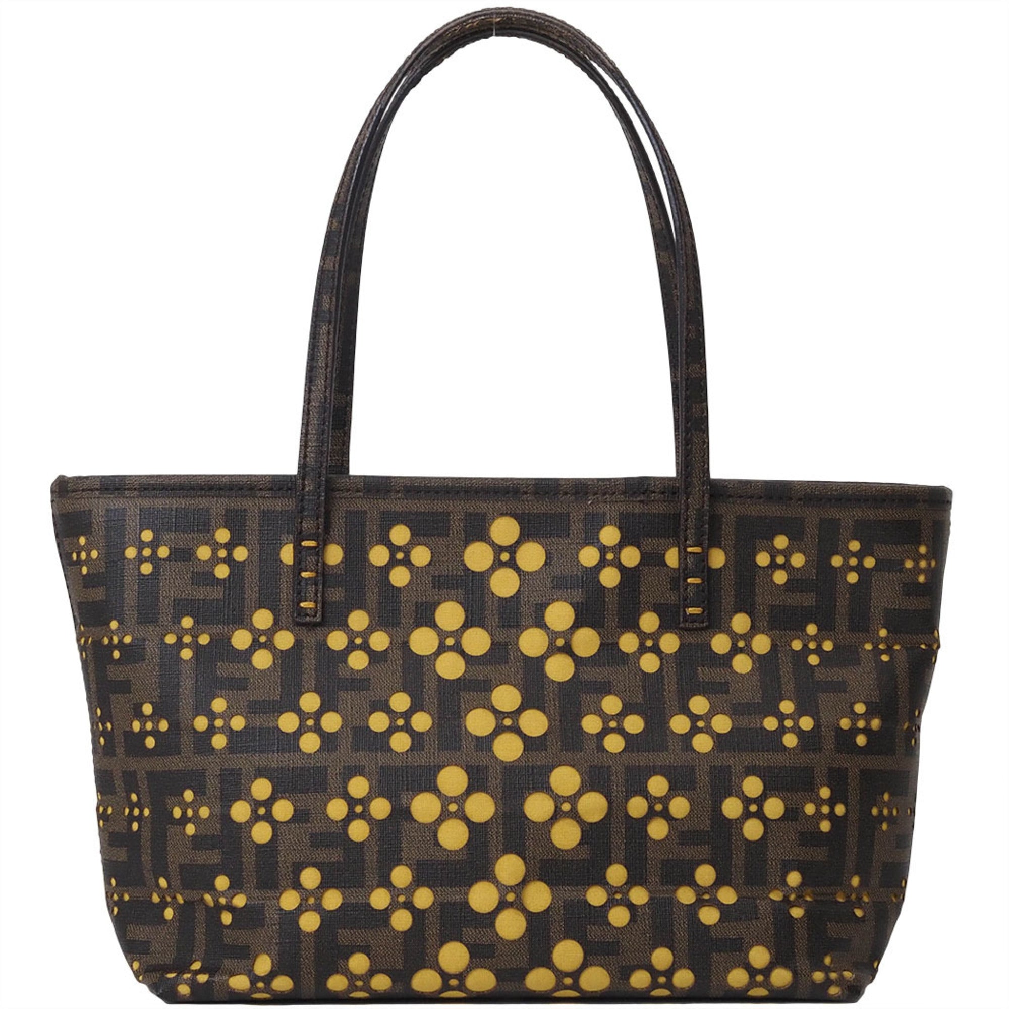 Fendi  yellow Pvc Tote Bag ()
