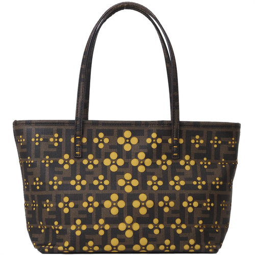 Fendi  yellow Pvc Tote Bag ()
