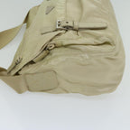 PRADA Shoulder Bag Nylon Cream  67149
