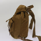 PRADA Backpack Nylon Brown  67151