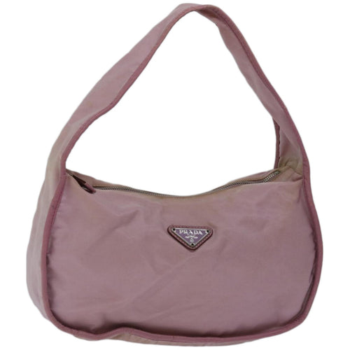PRADA Shoulder Bag Nylon Pink  67214