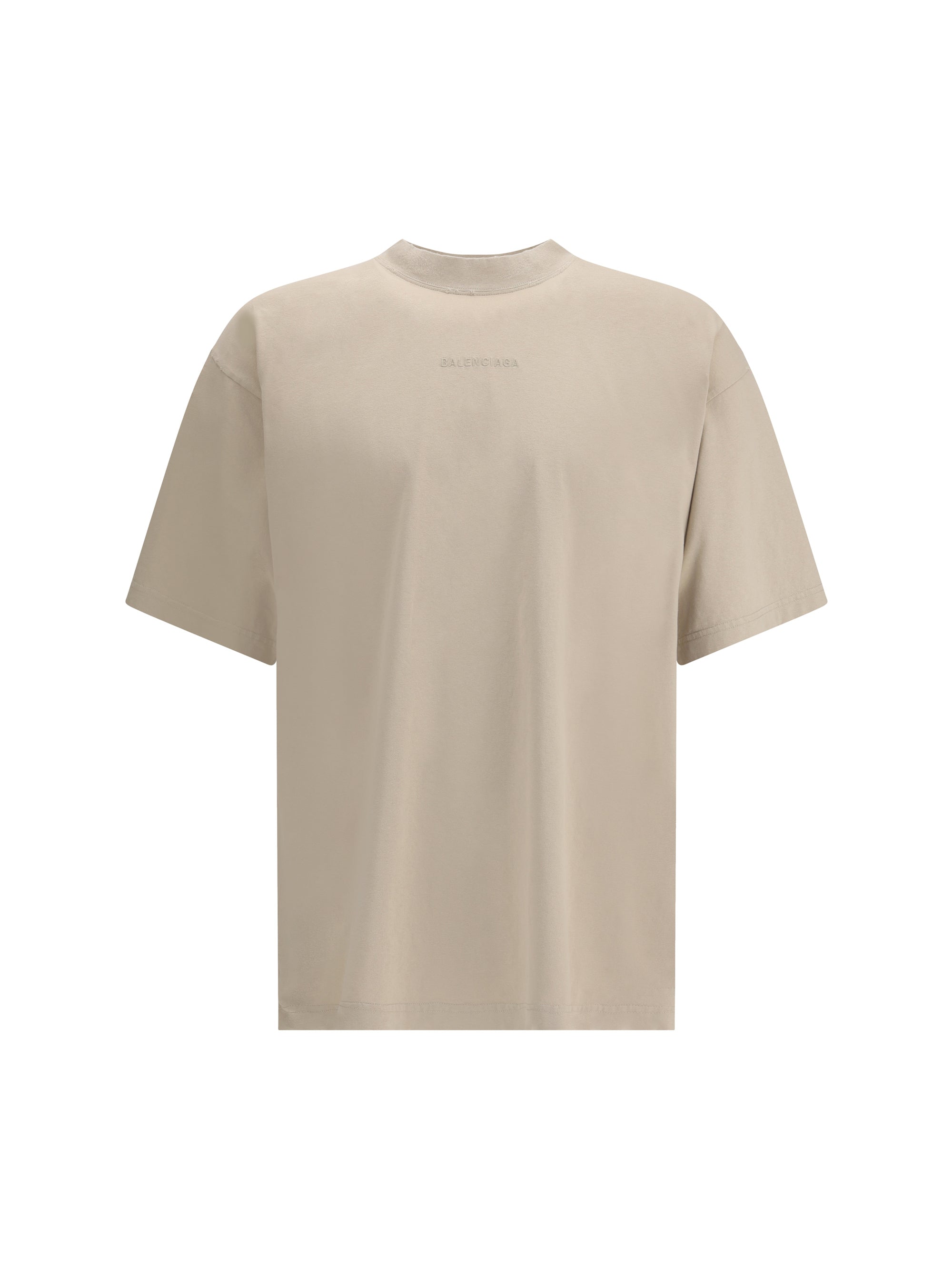 Balenciaga Men Logoed T-Shirt