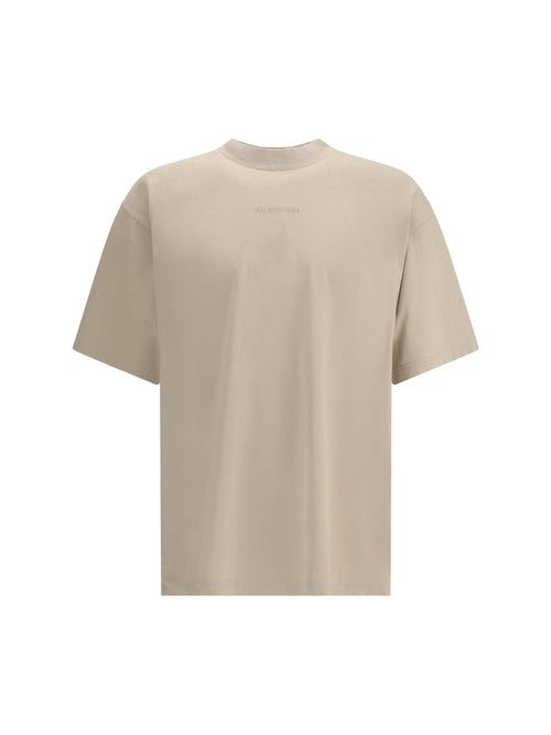 Balenciaga Men Logoed T-Shirt