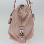 PRADA Hand Bag Nylon Pink  67218