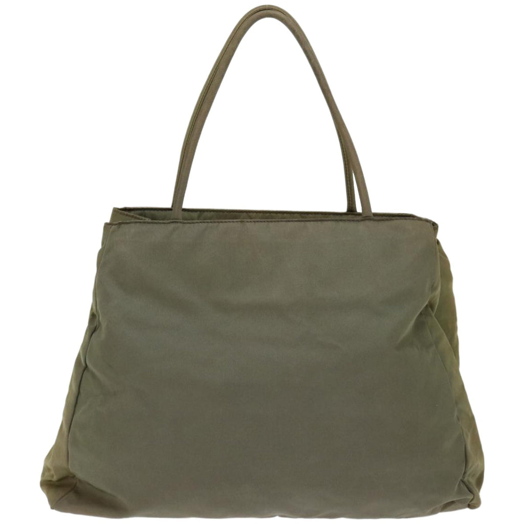 PRADA Tote Bag Nylon Khaki 67219