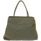 PRADA Tote Bag Nylon Khaki 67219