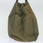 PRADA Tote Bag Nylon Khaki 67219