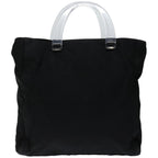 PRADA Hand Bag Nylon Black  67220
