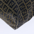 FENDI Zucchino Canvas Tote Bag Navy 4276 26764 01867226