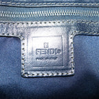 FENDI Zucchino Canvas Tote Bag Navy 4276 26764 01867226