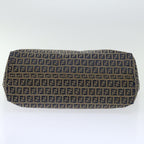 FENDI Zucchino Canvas Tote Bag Navy 4276 26764 01867226