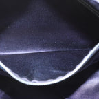 FENDI Zucchino Canvas Mamma Baguette Shoulder Bag Navy67267